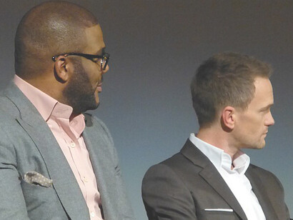 Gone Girl Premiere at the 52nd New York Film Festival,Tyler Perry and Neil Patrick Harris