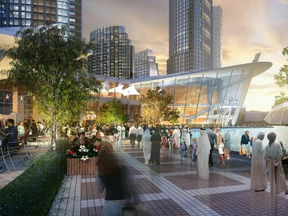 Entorno del Palacio de la Ópera de Dubai