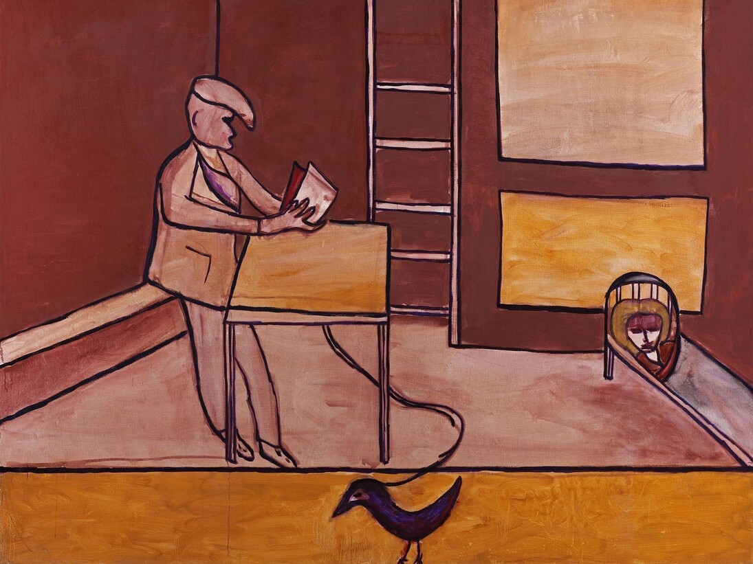 Andrzej Jackowski, Time of the Dream 10, 2014, Oil on canvas, 164 x 181 cm