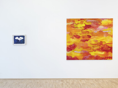 Abel Auer, Concerning the spirit, ausstellungsansicht. Mit freundlicher genehmigung der Galerie Nosbaum Reding