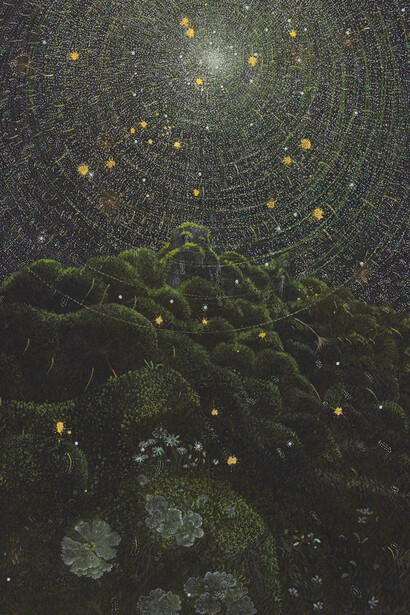 Claire Burbridge, Lunaria, 2024. Courtesy of Nancy Toomey Fine Art Gallery