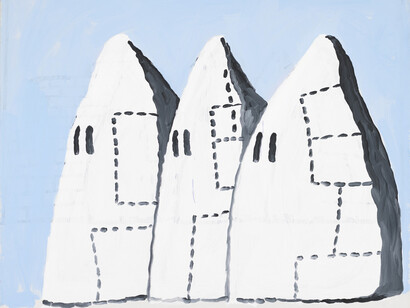 Philip Guston, Close-up, 1969. Courtesy of The Holburne Museum