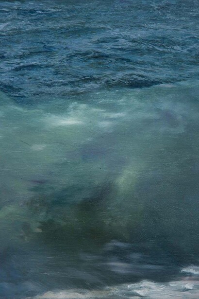 David E. Olivera, In the past (detail), 2021. Courtesy of Spinello Projects