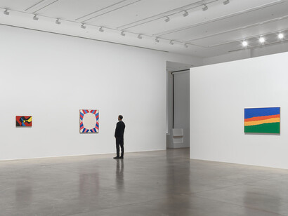 Verena Loewensberg, exhibition view. Courtesy of Hauser & Wirth