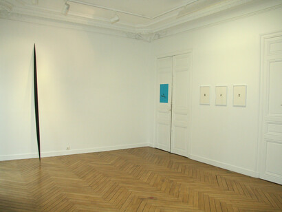 View of the exhibition "Le laboratoire de Monsieur Deshimaru" in Melanie Rio gallery in Nantes, C. melanie Rio gallery