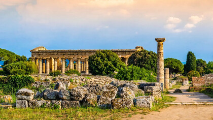Parque Nacional Arqueológico de Velia en Ascea, Italia