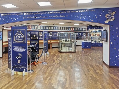 La tradizione Perugina vive nel suo museo aziendale, dove si racconta la storia di un'eccellenza italiana, dalla creazione dei famosi Baci al contributo alla cultura del cioccolato nel mondo
