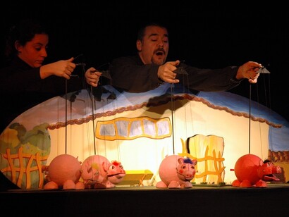 Teatro Arbolé. Los tres cerditos