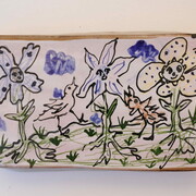 Lihnida Krstanoska-Blazeska, Baba’s flowers, 2026. Courtesy of .M Contemporary