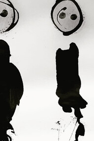Davide Napoli, Comme si de loin, encre de chine sur papier dessin, 21 x 29,7 cm, 2020, detail