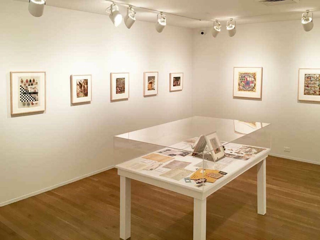 John Ashbery, Exhibition view. Courtesy of The Tibor de Nagy Gallery