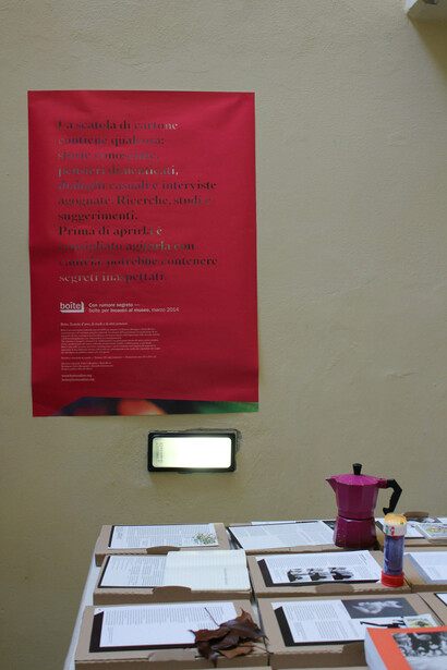 *Boîte,* progetto editoriale di arte contemporanea a cura di Giulia Brivio e Federica Boràgina