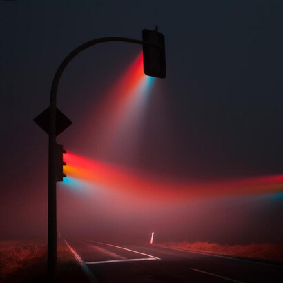 Lucas Zimmermann; serie fotográfica «Traffic Lights» (detalle)