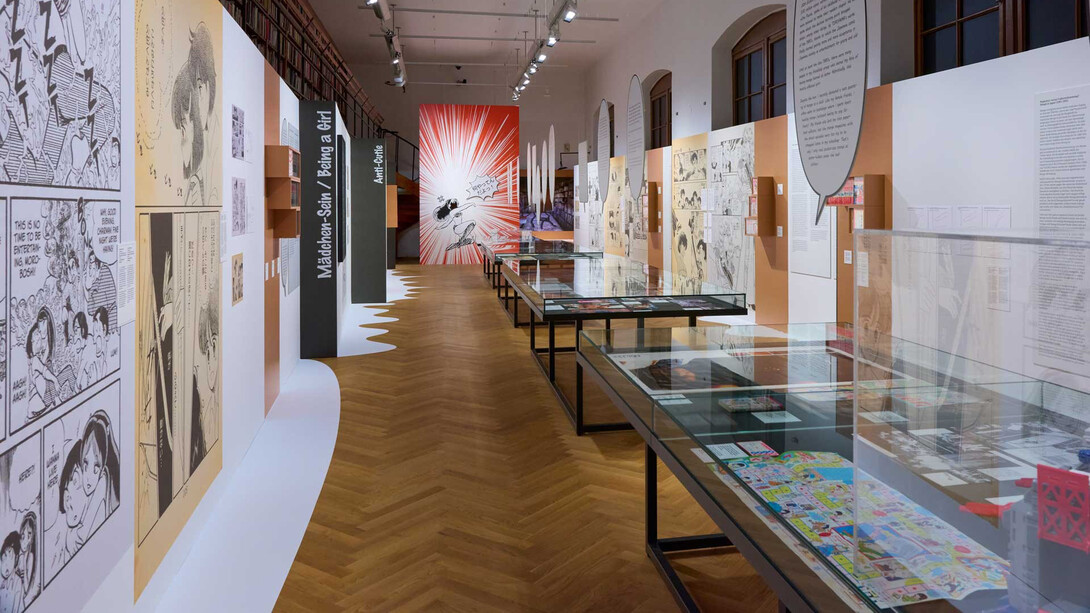 Girl meets manga, exhibition view. Courtesy of Museum für
angewandte Kunst