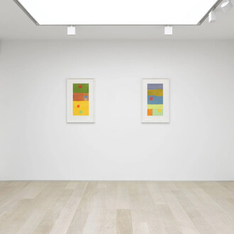 Etel Adnan. Courtesy of Alan Cristea Gallery