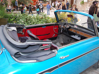 La Bianchina è stata protagonista anche nel cinema: Fantozzi, La pantera rosa, Autostrada al sole, Thrilling. Foto di William Molducci