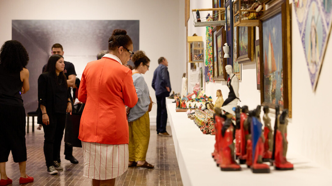 Vários artistas, FAAP na coleção do MAM: a formação do artista, visão expositiva. Cortesia do Museu de Arte Moderna