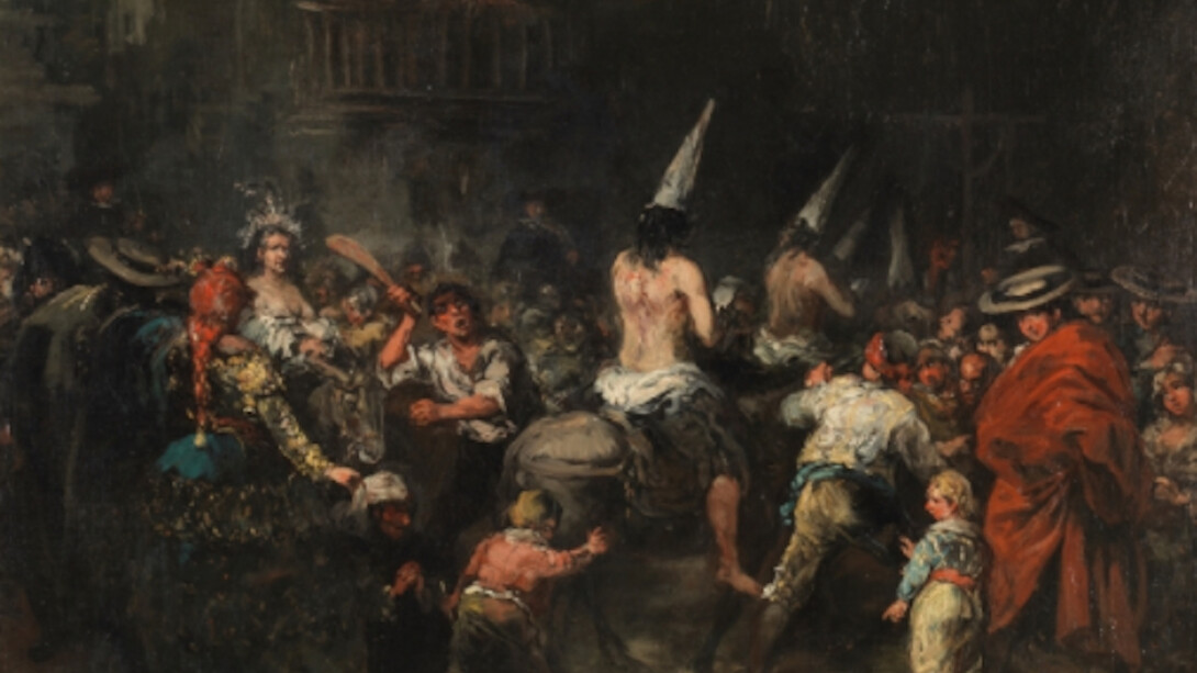 Condenados por la Inquisición, Hacia 1860. Óleo sobre lienzo, 77,5 x 91,5 cm. Courtesy of Museo del Prado 