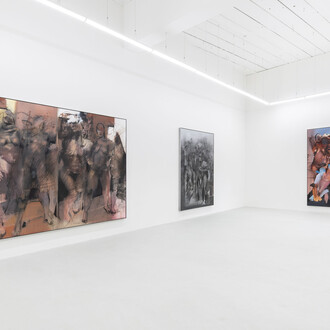 George Rouy, Reprise, exhibition view. Courtesy of Hannah Barry Gallery