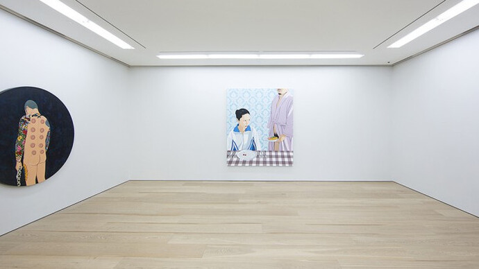 Chen Fei, Exhibition view. Courtesy of Perrotin