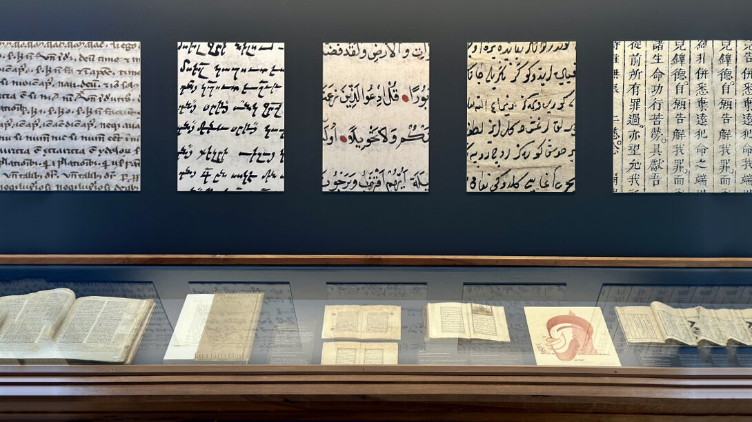 Varios artistas, La ruta de la escritura, vista de exhibición. Cortesía del Museo Correr