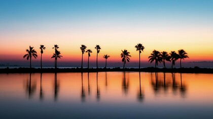 Miami, Florida, USA, nicknamed "the magic city"