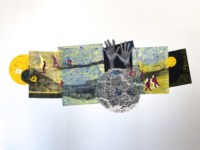 Yvette-Drury-Dubinsky, Traveling, 2023. Courtesy of the artist and Bruno David Gallery