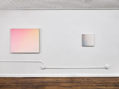 Maximilian Schubert, Dissolves, exhibition view. Courtesy of Off Paradise Gallery