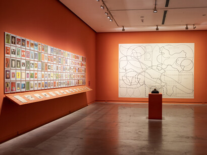 Martín Legón, Solo las piedras recuerdan, vista de exhibición. Cortesía del Museo de Arte Moderno de Buenos Aires