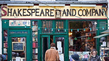 Shakespeare and Company bookstore, Paris, France