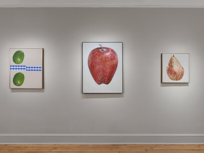 Don Nice, Early works, 1963-68, exhibition view. Courtesy of Craig Starr Gallery