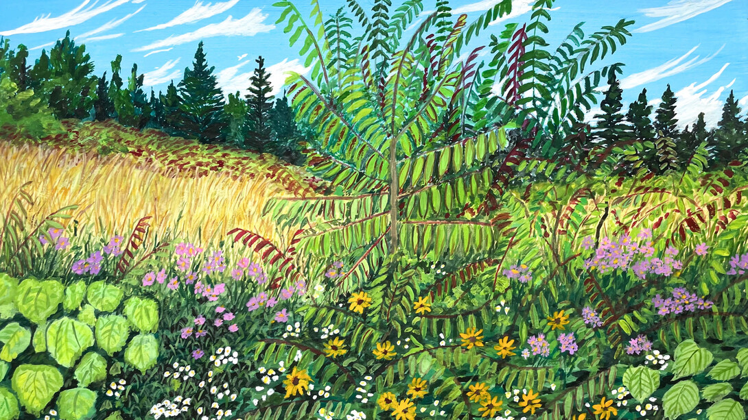 Lilly Carr, Autumn in the Kettles (detail). Courtesy of the artist and Jackson Junge