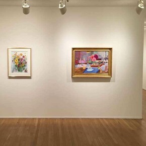 Nell Blaine, Exhbition view. Courtesy of Tibor de Nagy