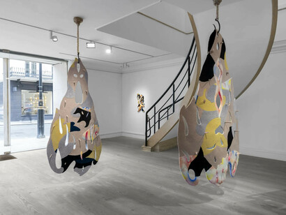 Various artists, Interweave, exhibition view. Courtesy of Gazelli Art House