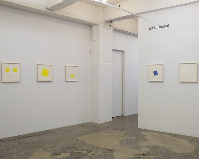 Edda Renouf, Exhibition view. Courtesy of Senior & Shopmaker Gallery
