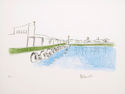 Nelson Mandela, The Harbour. Courtesy of Long-Sharp Gallery