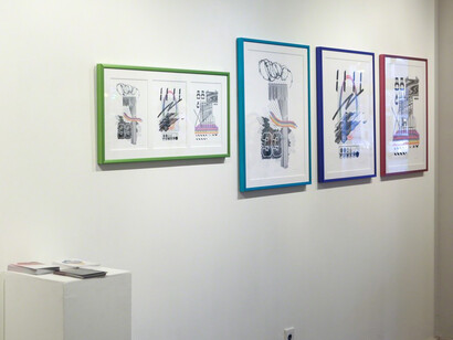 Featured Collections by PJ Linden and Hunter Stabler. Courtesy of Paradigm Gallery + Studio