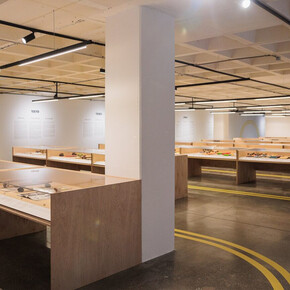 Skateboard, exhibition view. Courtesy of the Design Museum