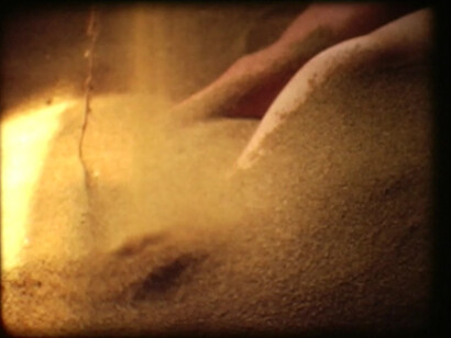 Barry Flanagan, Still from sand girl, 1970, Super 8 film, Barry Flanagan Archive, London (film in collection of Tate, London) © The Estate of Barry Flanagan, 2015