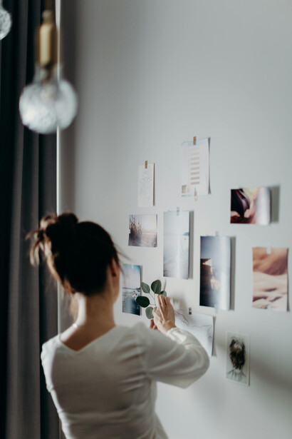 Copywriter cria mood board para estimular ideias