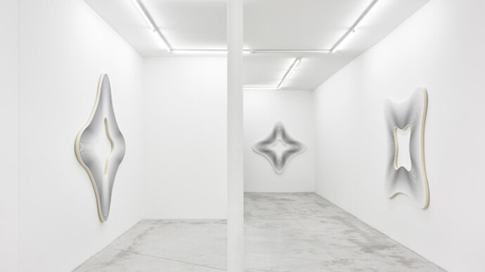 Philippe Decrauzat. Courtesy of Praz-Delavallade