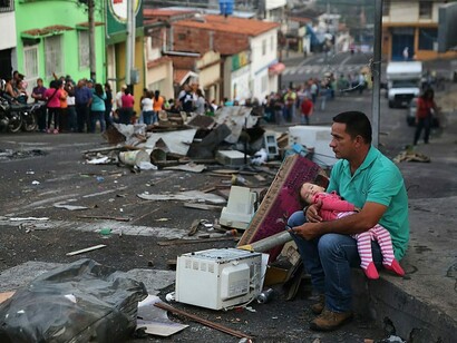 94.5% of the labor force in Venezuela is earning less than 1 US dollar per day