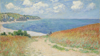 Mirar más allá del sendero es mirar con otros ojos. Claude Monet (1840-1926) «Camino entre los campos de trigo en Pourville». 1882, óleo sobre lienzo. Museo de Arte de Denver, Colorado, EE.UU.