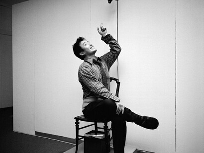 The artist Nam June Paik 