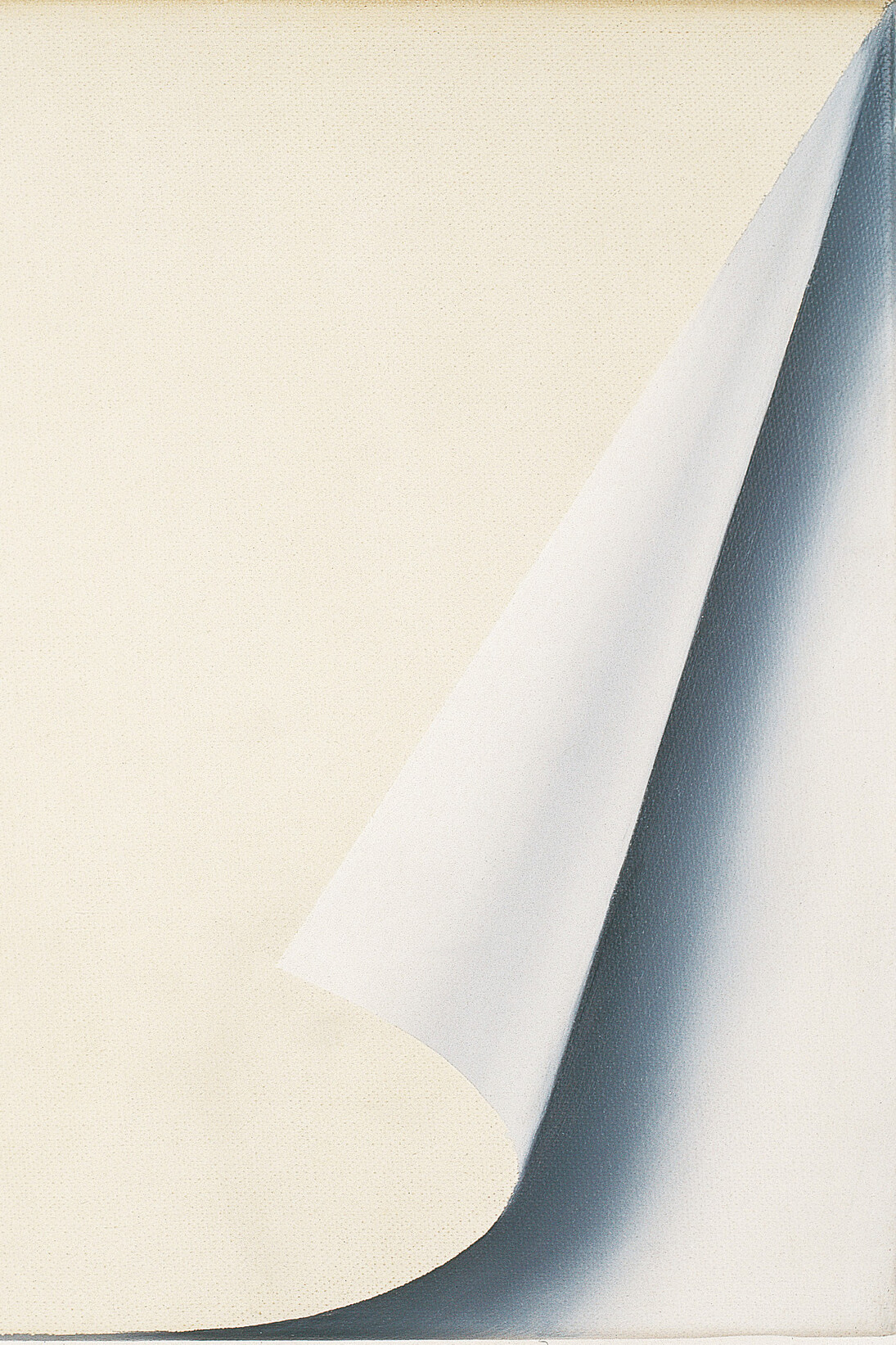 Gerhard Richter. Umgeschlagenes Blatt / Turned Sheet. 1965. Museo Kurhaus Kleve
