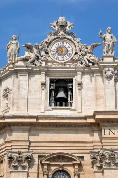 Bill Fontana, Gli echi muti di una grande scultura sonora, 2025. Per gentile concessione della Basilica di San Pietro