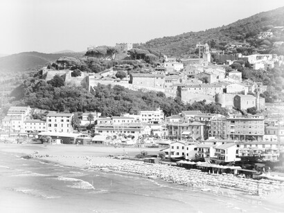 The beachside village of Castiglione della Pescaia in Maremma, Tuscany, Italy