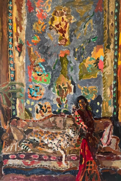 Hisham Sharif, The mistake (detail), 2026. Courtesy of Ayyam Gallery