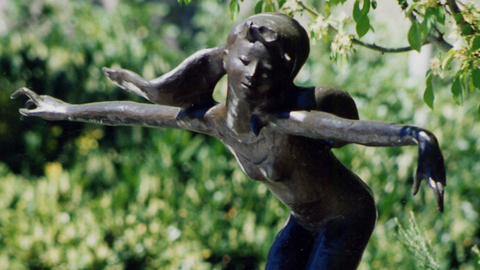 Sculpture Garden. Courtesy of BYU Museum of Art 