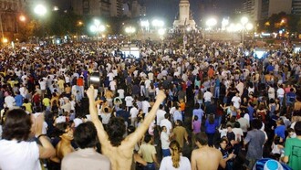 Manifestación multitudinaria